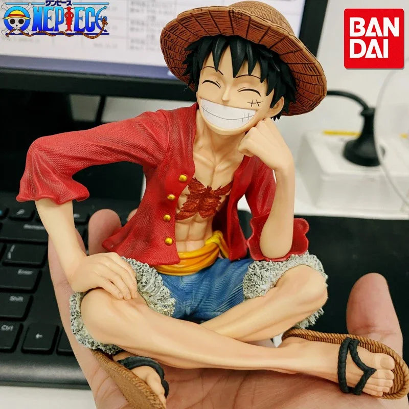 Figura de Anime de One Piece, Luffy, Monkey D., 13cm .