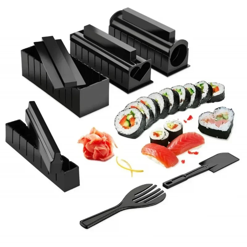 Kits para hacer Sushi. Con diferentes formas. 10 unids/set.