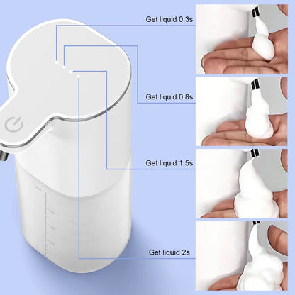 Dispensador automático de jabón, Sensor sin contacto, espuma