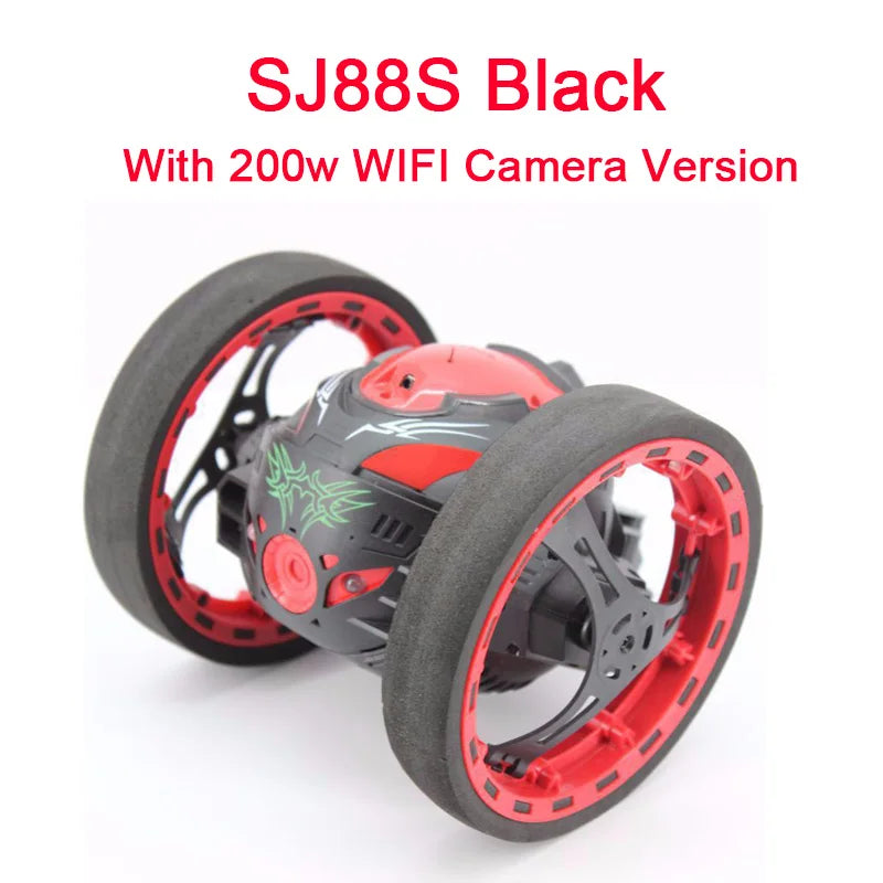 Coche saltador SJ88 RC, coches 4CH 2,4 GHz, con ruedas flexibles