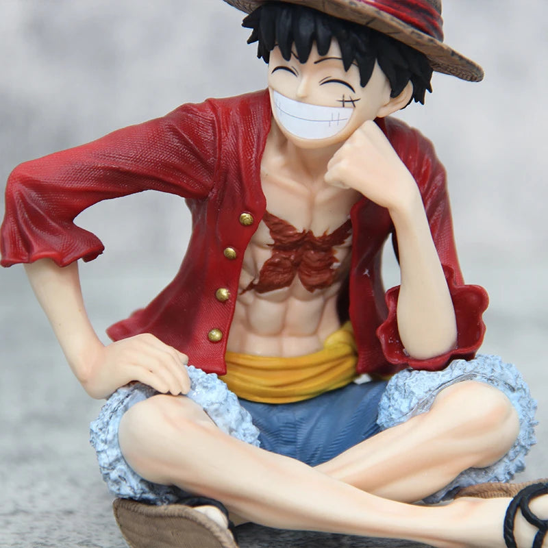 Figura de Anime de One Piece, Luffy, Monkey D., 13cm .