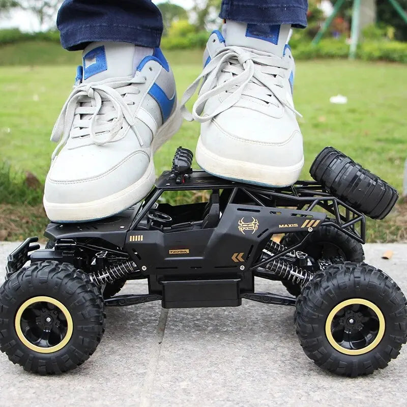 RC coche con luces Led 2,4G Radio Control 1:12/1:16 4WD