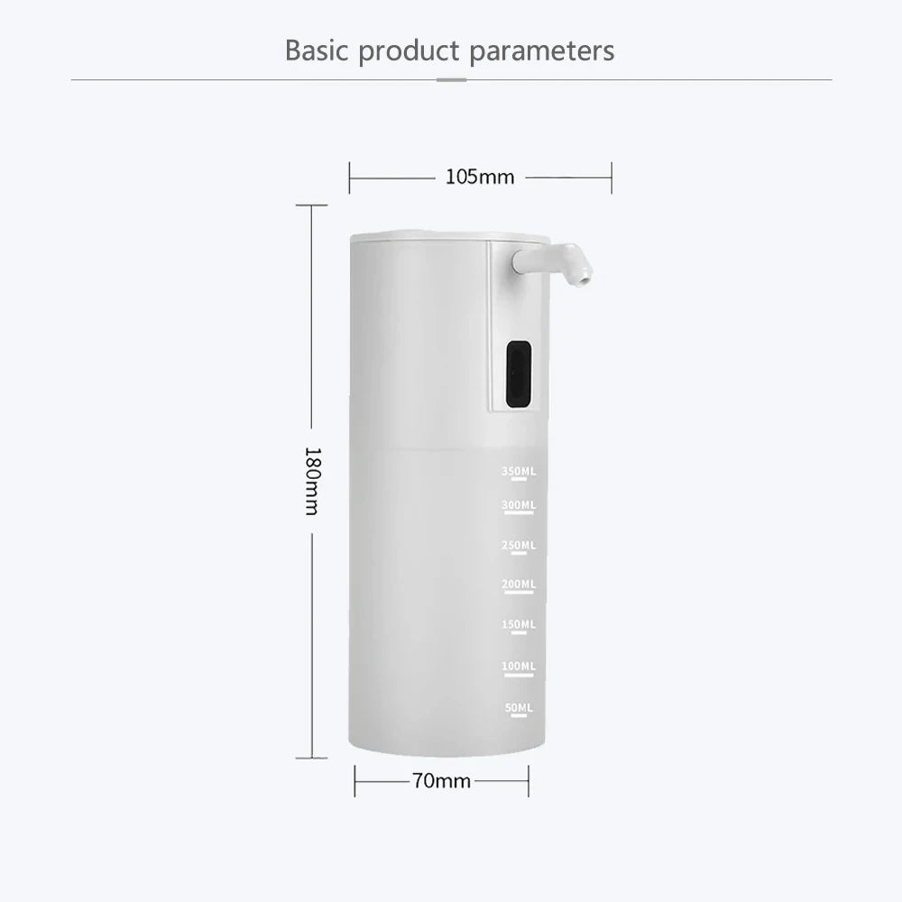 Dispensador de jabón automático sin contactO. Sensor infrarrojo, desinfectante de manos.