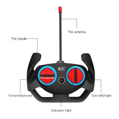 coche deportivo de Control remoto de alta velocidad Luz LED RC 1/18 2,4G