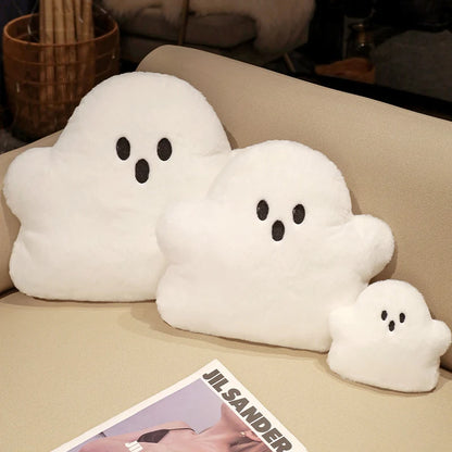 Almohada de peluche con forma de fantasma