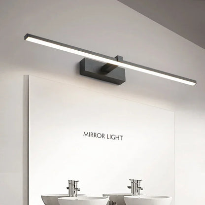 Luz de pared LED moderna para baño