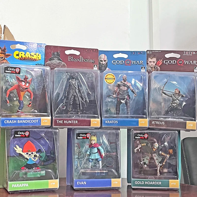 Figuras VideoJuegos Crash Bandicoot, Kratos, Gold Hoarder