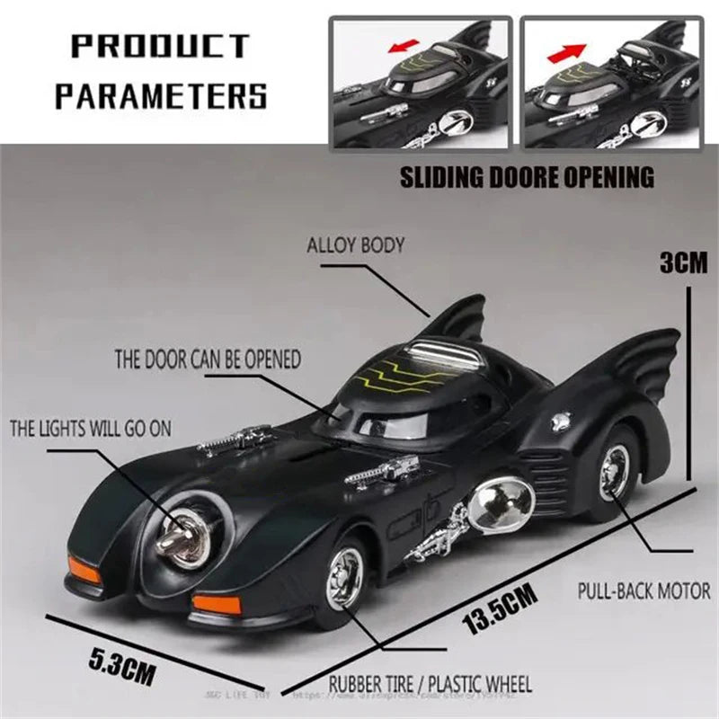 Batmobile 1989 de colección, escala 1:36.