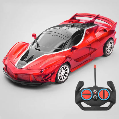 coche deportivo de Control remoto de alta velocidad Luz LED RC 1/18 2,4G