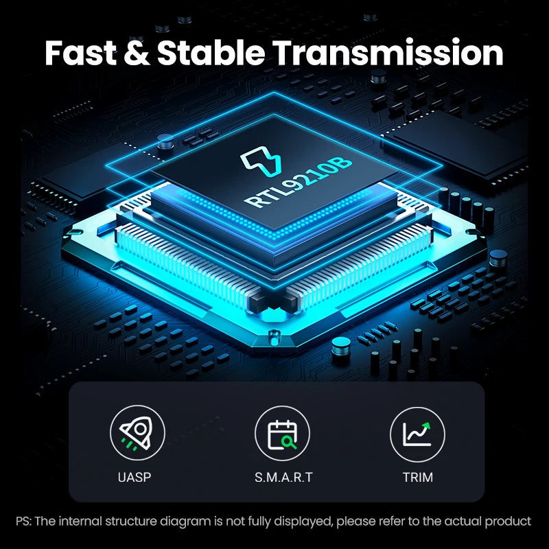 UGREEN Adaptador Cofre M2 SSD USB C